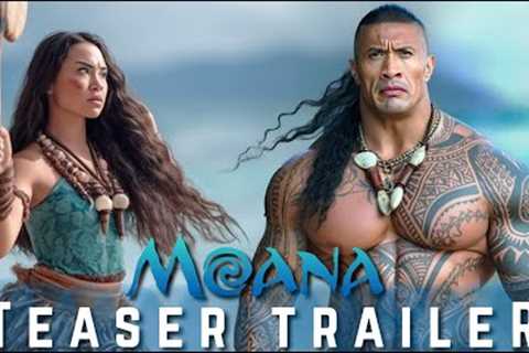 Moana: The Movie | Teaser Trailer (2025) - Dwayne Johnson - Disney+ Concept