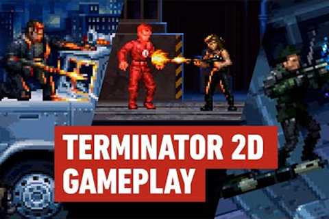 Terminator 2D: NO FATE - Gameplay