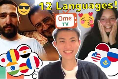On Omegle, Japanese Speaks 12 Languages! - PRICELESS Reactions