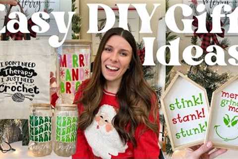 10+ DIY Cricut Gifts That EVERYONE Will Love! 🎁 Budget Friendly!