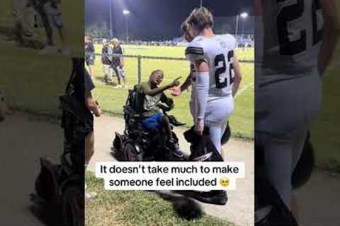 NFL Athletes and Their Inspiring Moments with Disabled Fans#NFL#DisabledFans#Sportsmanship