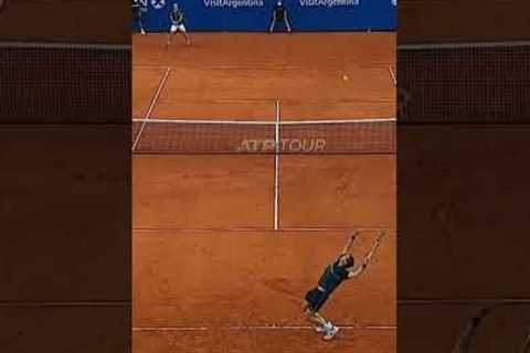 This serve needs a map 🗺️🤣#tennis #tennislife #shorts #serve #fail