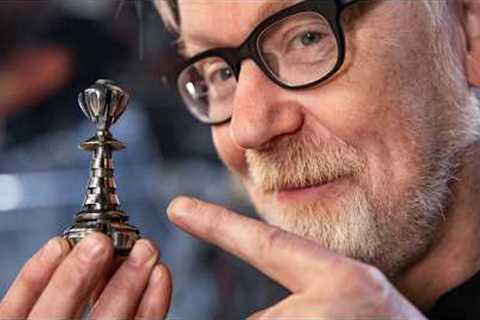 Adam Savage Stunned By These Transforming Chess Pieces!