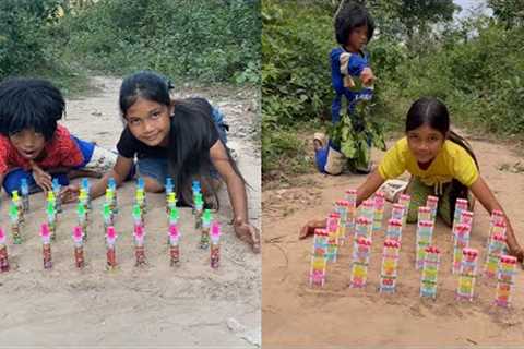 Part 145 Survival Skills SMART Ideas and USEFUL in Forest With Single Mom  Jungle Life