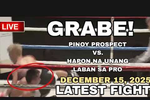 LATEST FIGHT! December 14, 2025 l Hapon na kapro-debut pa lang isinabak na agad sa isang PINOY