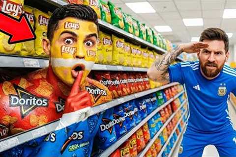Ronaldo’s prank causes Messi to fall into the hands of the female assassin Jason Voorhees