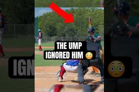 This batter is the definition of AURA💥🤯 #homerun #shorts #baseball