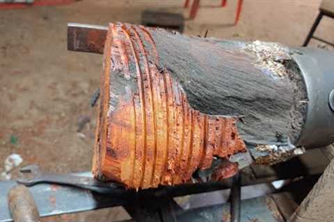 very good wood turning