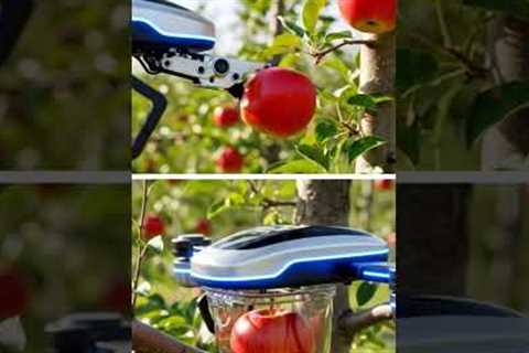 🍎Next-Gen Apple Harvesting by Drone 🚁| Smart Farming Technology in Action #agriculture..