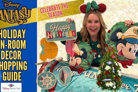 Holiday Disney Cruise Line In-Room Gift Shopping Guide |Very Merrytime Cruise| Concierge Royal Suite