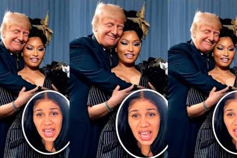 Cardi B TRASHES Nicki Minaj For Endorsing Donald Trump 😳