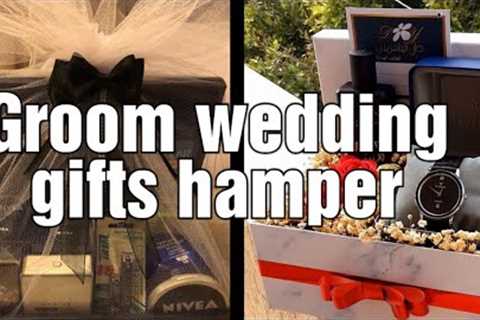 Groom wedding gifts packing ideas | men's wedding suits, shirts packing ideas |groom's gifts hamper