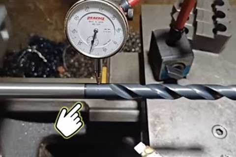 Genius invention should be patented!  The  tool that every lathe worker cannot do without. 