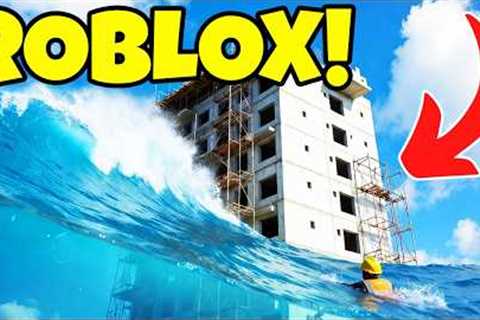 Build to Survive the Tsunami! | Roblox