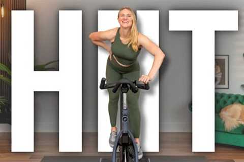 15 minute HIIT Cardio Cycling Workout