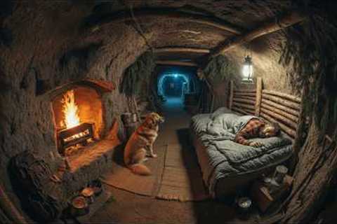 Building a Hidden Underground Shelter — Warm Secret Survival Hideout