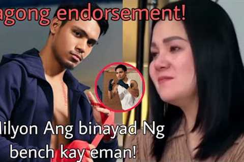 Eman Bacosa Pacquiao new ENDORSEMENT of BENCH BODY ACTIVE, Milyones Ang HALAGA kay eman