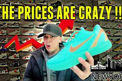 THE PRICES ARE CRAZY 📈🚀 THESE SUPER LIMITED NYC SNEAKER SHOPPING VLOG