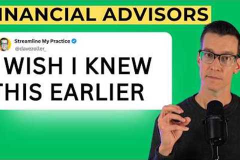 Financial Advisor Career - What They DON'T Tell You