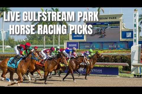 Live Gulfstream Park Horse Racing Picks