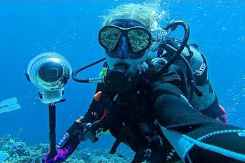 Underwater Filming Just Got a Massive Upgrade - Insta360 X5 Invisible Dive Case Pro!