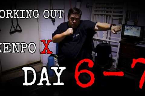 (2024) WORKING OUT -DAY 6 &amp; 7 - (Kenpo X)  FULL WORKOUT - #carnivore  #carnivorediet
