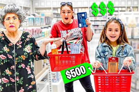 Ruby And Bonnie If It Fits In Your Basket, I'll Buy It Challenge