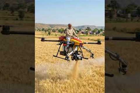 Smart Farming with AI Drone Technology in Wheat Fields