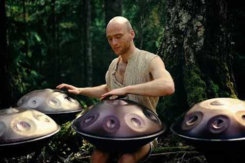 Golden Heart (888 Hz) | 1 hour handpan music | Malte Marten