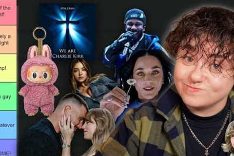 Ranking 2025 Pop Culture Moments
