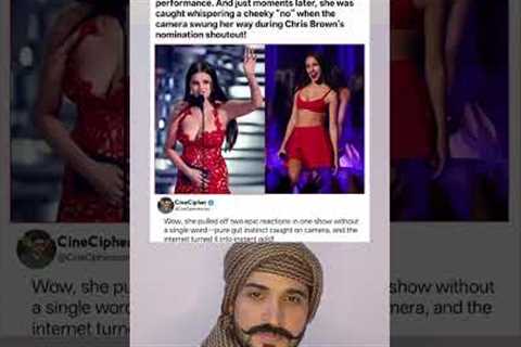 Selena's Viral VMA Cringe Moments! 😲 #selenagomez #singer #stageshow