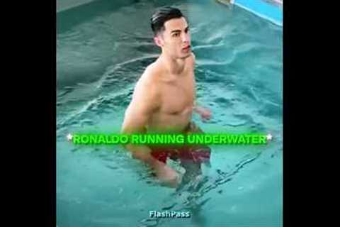 Ronaldo Swimming Skills Upgrade🤯