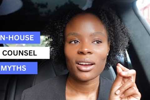 working as an in-house lawyer is NOT what I expected | Tessie Talks #7