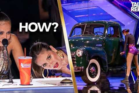 She Folded Herself In Half... And Started Walking! | America's Got Talent