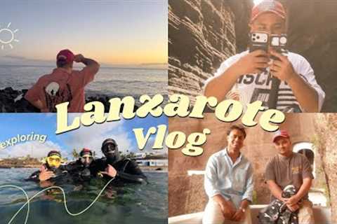 First Time Scuba Diving in Lanzarote 🇮🇨 😳 | Travel Vlog