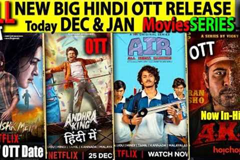 New Big Hindi OTT Release DEC-2025 l TereIshkMein, Air, AndhraKing, Dhurandhar CrimeMoviesSeries