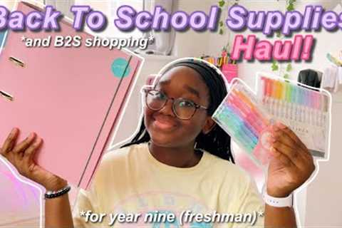 Huge Back to school supplies haul and shopping 2022. For year 10 (freshmen)