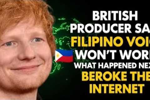 British Music Producer Laughed at Filipino 🇵🇭 Street Singer – What Happened Next Will Shock You