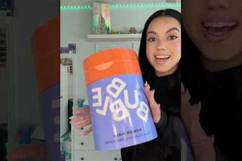 She’s OBSESSED 🧡 #bubble #skincare #skincarehaul #momlife @bubbleskincare