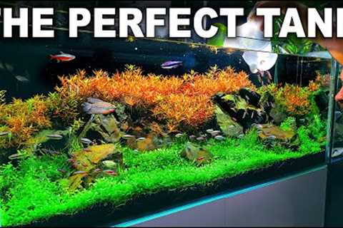 HOW TO MAKE A BEAUTIFUL ROCK &amp; PLANTS AQUASCAPE IN 30 DAYS