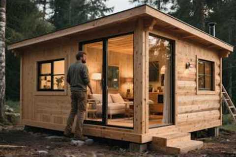 Man Builds Amazing TINY HOUSE in Just 9 Months | Start to Finish by ‪@my_off-grid_story