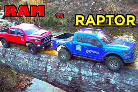 Primal RC 2026 DODGE RAM TRX vs FORD RAPTOR — Head-to-Head Overview + 4S Mud Test | RC ADVENTURES