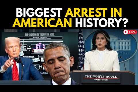 Obama ARREST LIVE | Tulsi Gabbard Reveals Charges? Trump Orders Biggest Arrest | US News | Karoline