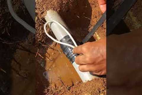 🔥Super trick! 👌leakage pipe Repair! #pvc #pipe #repair #short