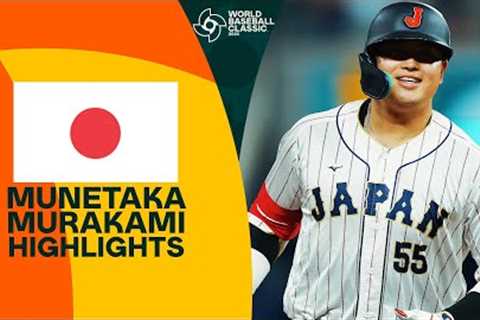 Munetaka Murakami's BEST MOMENTS and BIGGEST HITS during the 2023 World Baseball Classic! 🇯🇵