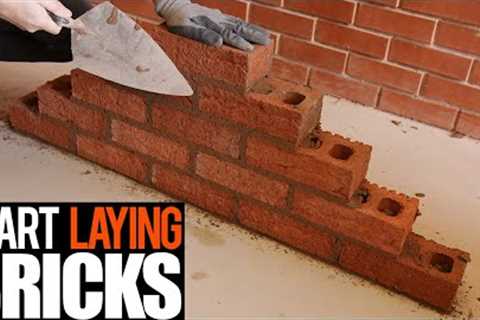 How to lay bricks for beginner