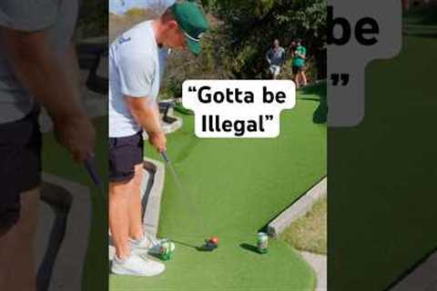 Impossible Mini Golf Hole? 😳