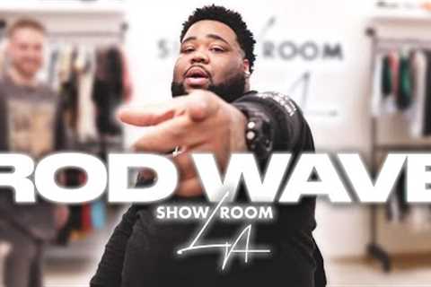 Rod Wave Spends $70,000 Shopping Exclusive Designer Clothing &amp; Rare Sneakers at Showroom LA