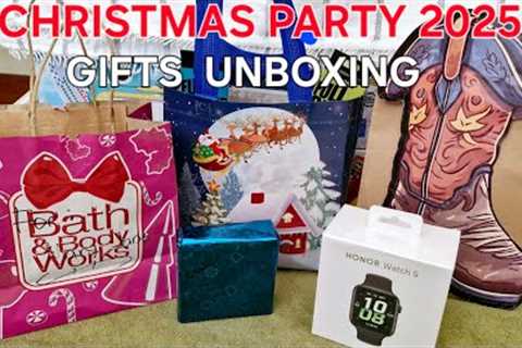 🔥CHRISTMAS PARTY(2025) GIFTS UNBOXING | NOVENA CHURCH, SINGAPORE 🇸🇬 🎅🎁