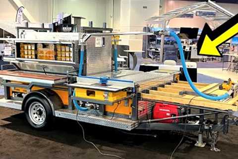 This MOBILE WORKSHOP Could Change the Construction Industry!! (THE ULTIMATE CARPENTRY TRAILER...)